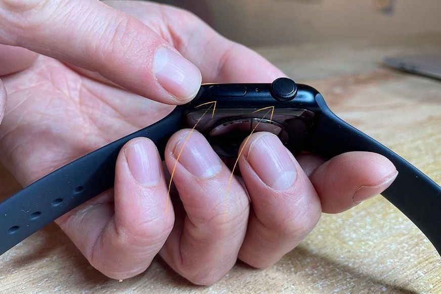 apple watch serie 7 utilisation